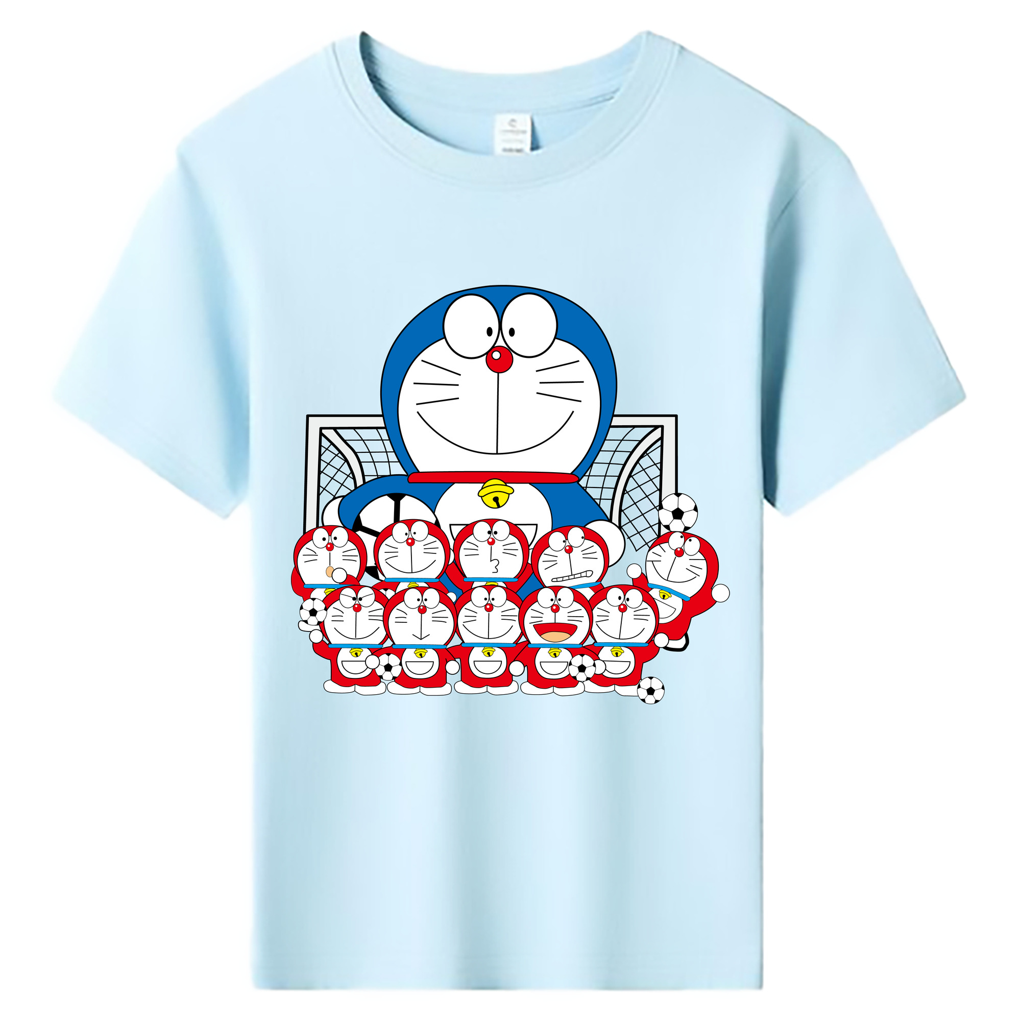 （画像用） ドラえもん Doraemon 綿100％キッズTシャツ（フロントプリント）